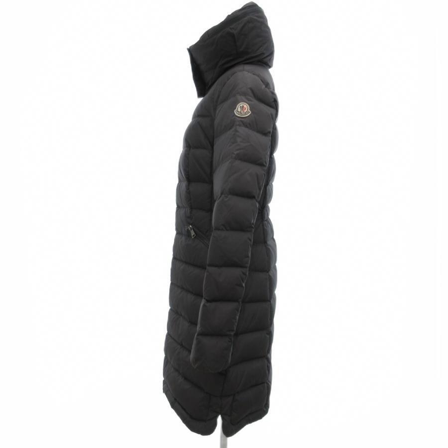 【中古】モンクレール MONCLER FLAMMETTE フラメッテ ダウンコート ナイロン 0 チャコールグレー系 /UO レディース MONCLER（モンクレール） MONCLER FLAMMETTE フラメッテ ダウンコート