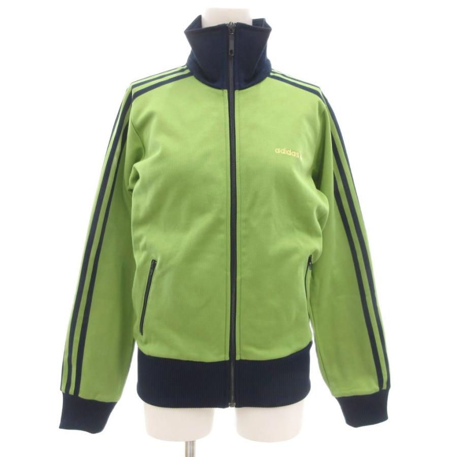 【中古】アディダス adidas 00s トラックジャケット ジャージ L ジップアップ ロゴ刺繍 トレフォイル 万国タグ adidas（アディダス） adidas 00s トラックジャケット ジャージ L