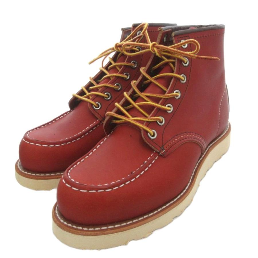 【中古】レッドウィング 現行タグ クラシックモック アイリッシュセッター ワークブーツ USA製 7.5 オロラセット RED WING SHOES（レッドウィング） REDWING 現行タグ Classic Moc