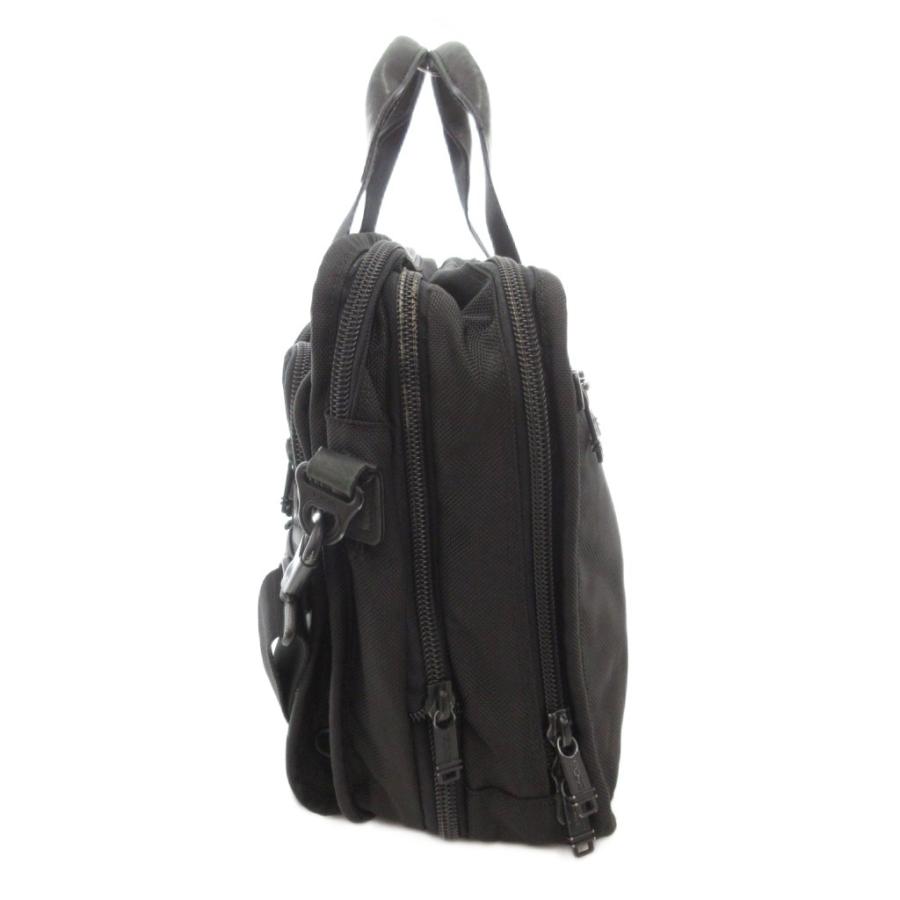 TUMI ビジネスバッグ オールレザー 2way 黒 ショルダーバッグ TUMI（トゥミ） オーガナイザー エクスパンダブル ビジネスバッグ