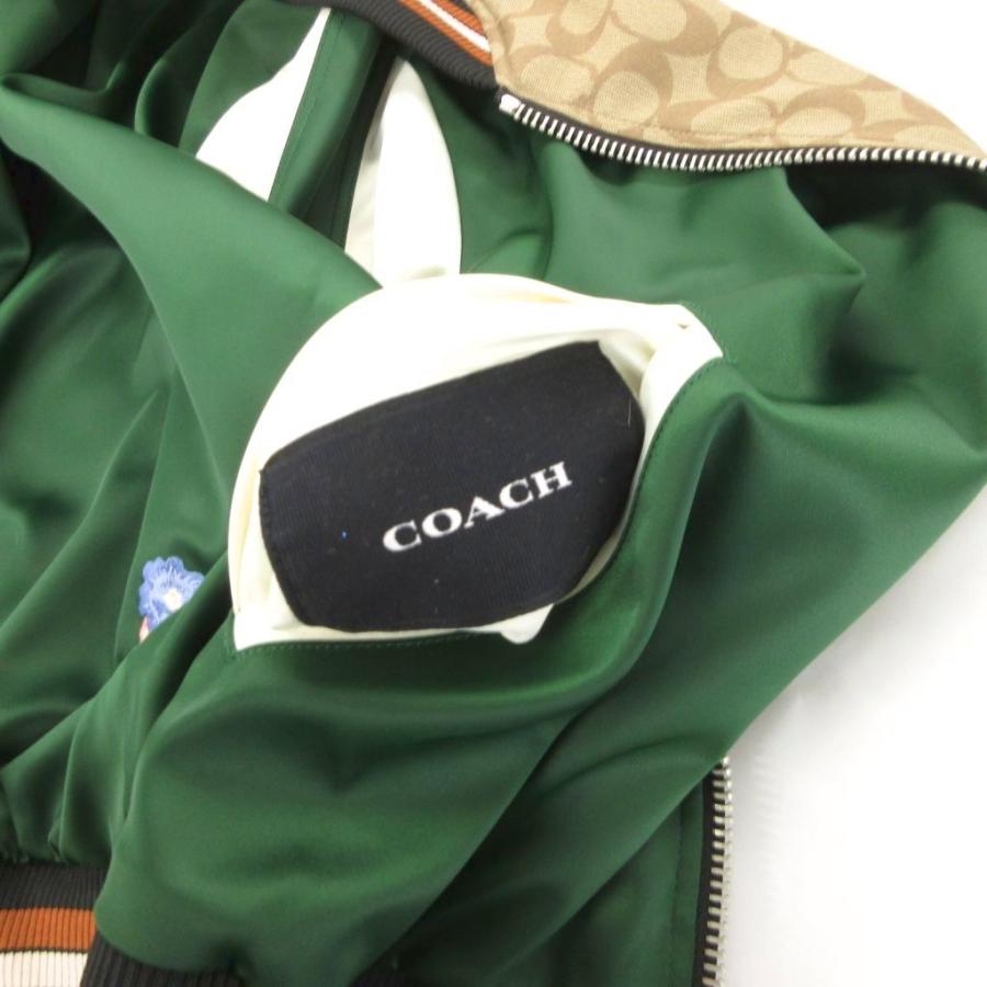 COACH（コーチ） シグネチャー ジャケット スカジャン リバーシブル 花