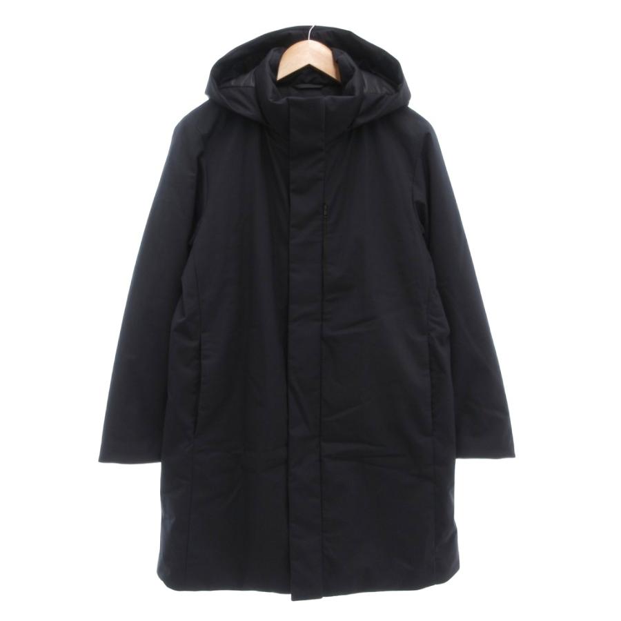 【3XL】ユニクロ ダウンコート フード付 ロング丈 ネイビー 軽量撥水 大きい 新品 ユニクロ ハイブリッドダウンショートコート 3XLサイズ ネイビー