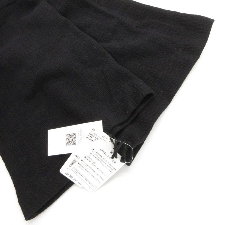 未使用品 コラム COLUMN タグ付き オープンフロントネック クラシカル  