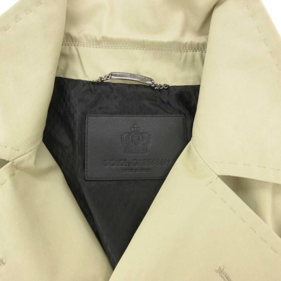 DOLCE&GABBANA ドルチェ&ガッバーナ トレンチコート38 ベージュ DOLCE&GABBANA ドルチェ&ガッバーナ トレンチコート38 ベージュ 美品
