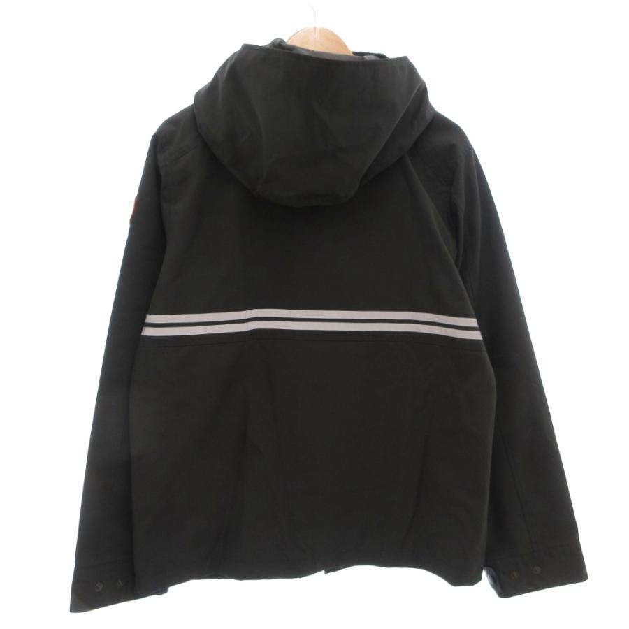 極美品 カナダグース ロックポート ブラックレーベル ネイビー M CANADA GOOSE カナダグース23SS ロックポートLOCKEPORT JACKET Black