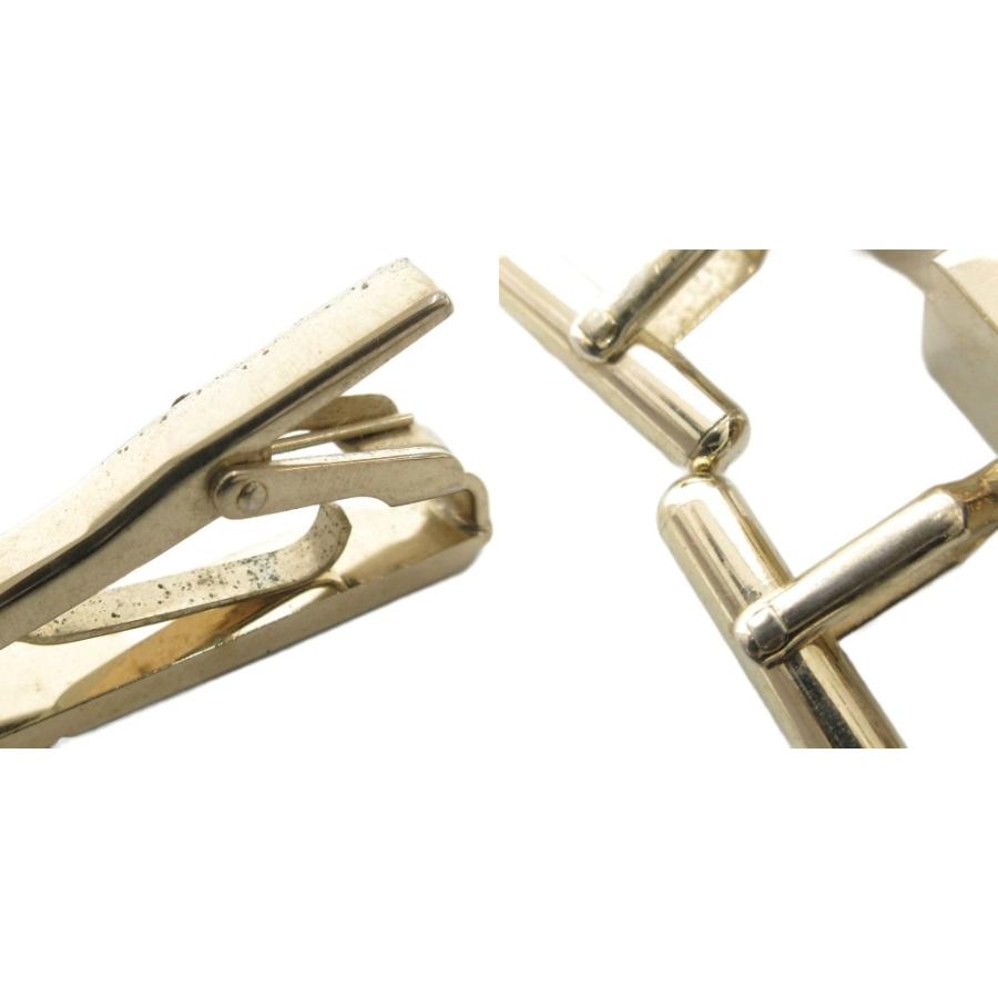 ピエールカルダン Pierre Cardin カフス ネクタイピン セット 黒