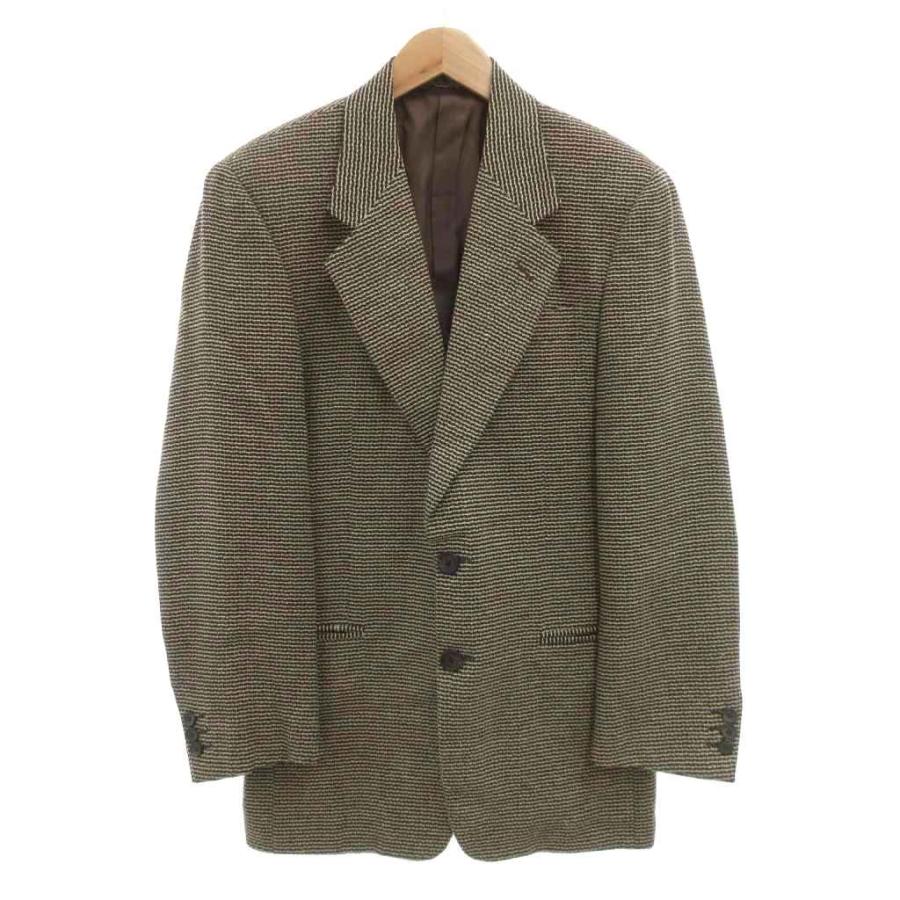 ジャンフランコフェレ GIANFRANCO FERRE テーラードジャケット シルク