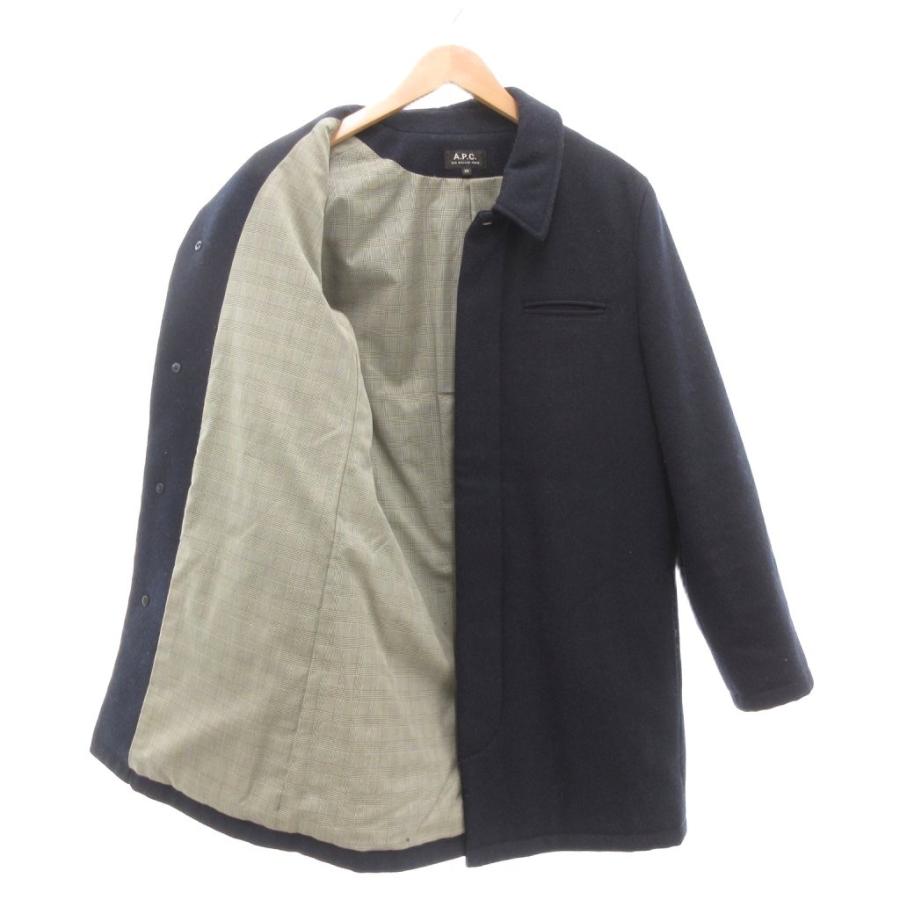 A.P.C. ステンカラーコート XS A.P.C.（アーペーセー） ステンカラーコート XS フロントフライ 比翼