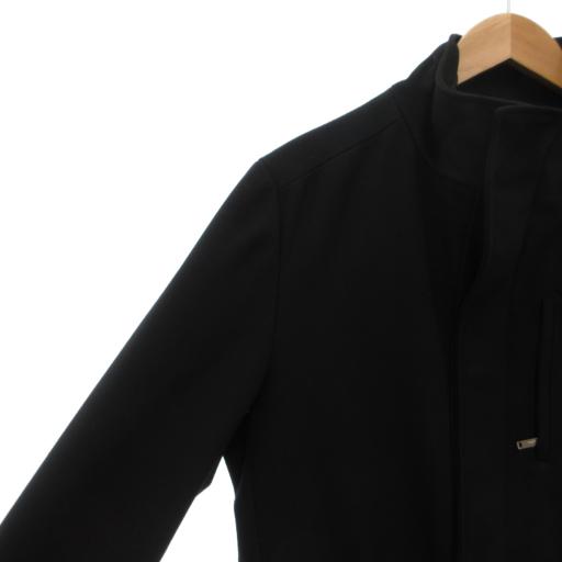 ZARA（ザラ） コート M スタンドカラー ジップアップ ミドル ハーフ丈