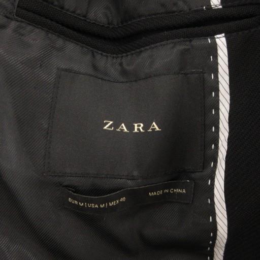 ZARA（ザラ） コート M スタンドカラー ジップアップ ミドル ハーフ丈