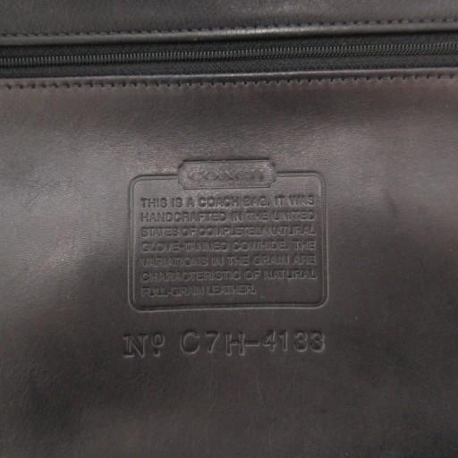 COACH（コーチ） オールドコーチ ハンドバッグ 舟型 レザー 本革 黒