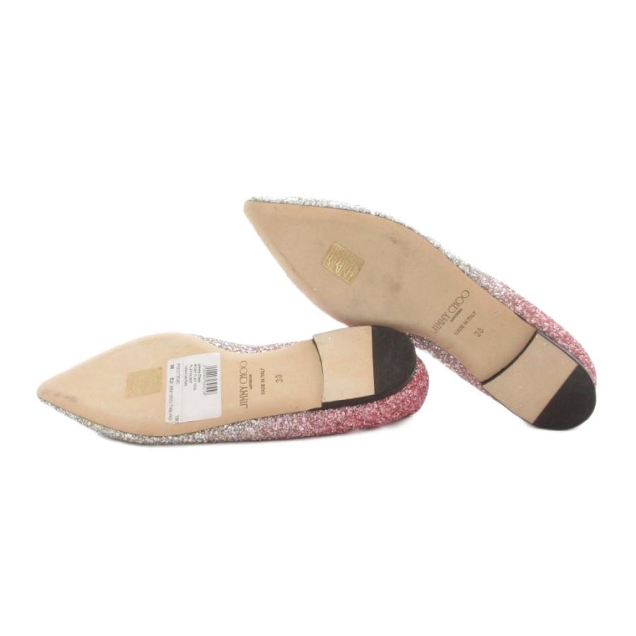 ジミーチュウ JIMMY CHOO ROMIY バレエ フラットシューズ パンプス
