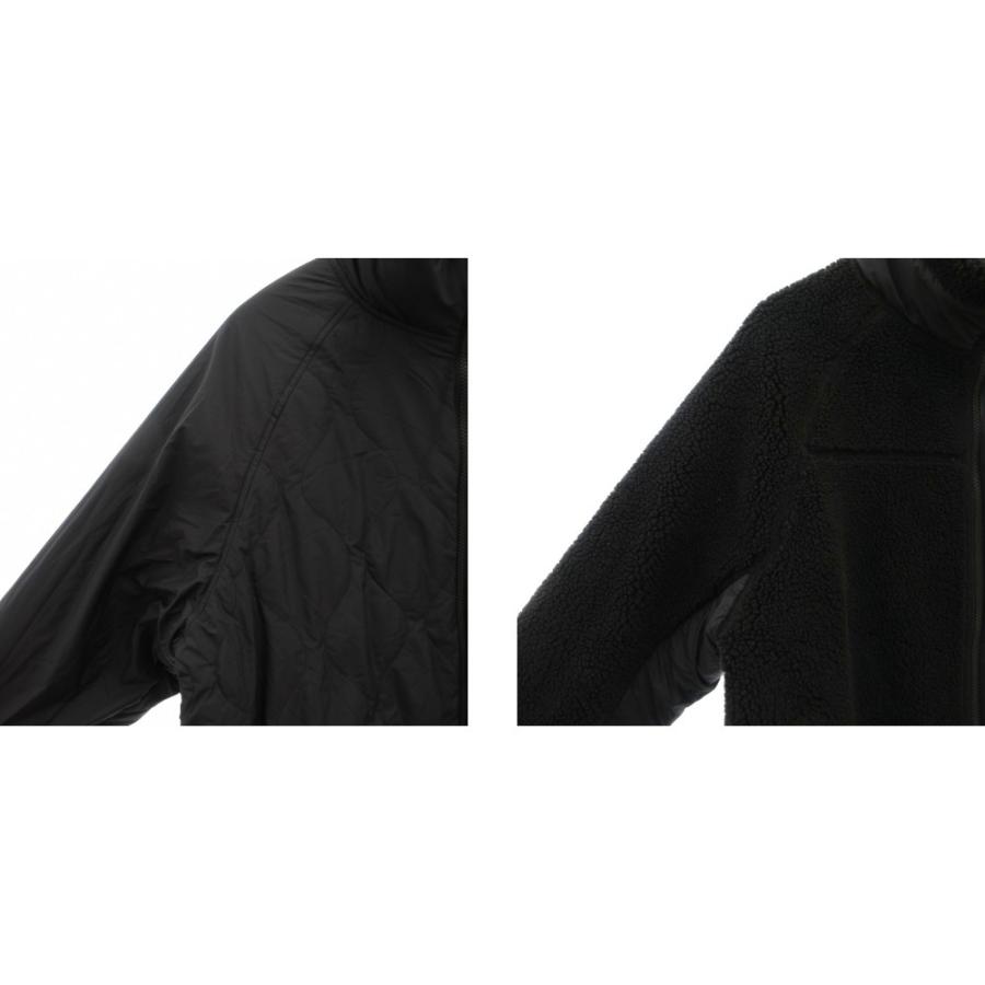 adidas（アディダス） リバーシブル フリースボアコート ロング