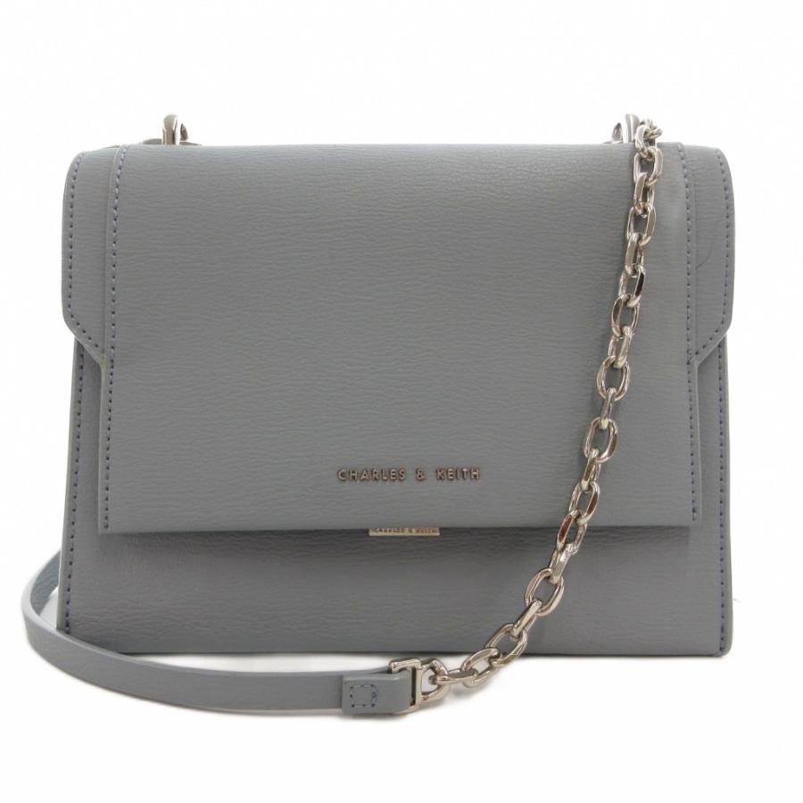 チャールズ&キース CHARLES&KEITH チェーンショルダーバッグ 斜め掛け