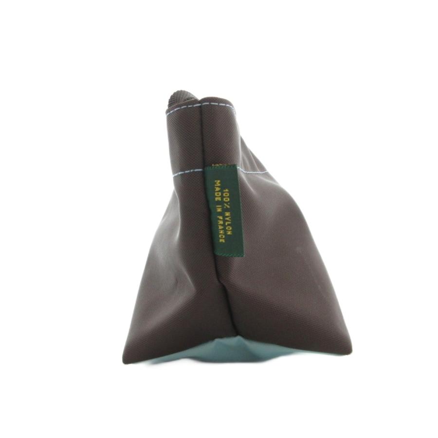 エルベシャプリエ Herve Chapelier ナイロン舟型ショルダーバッグ XS