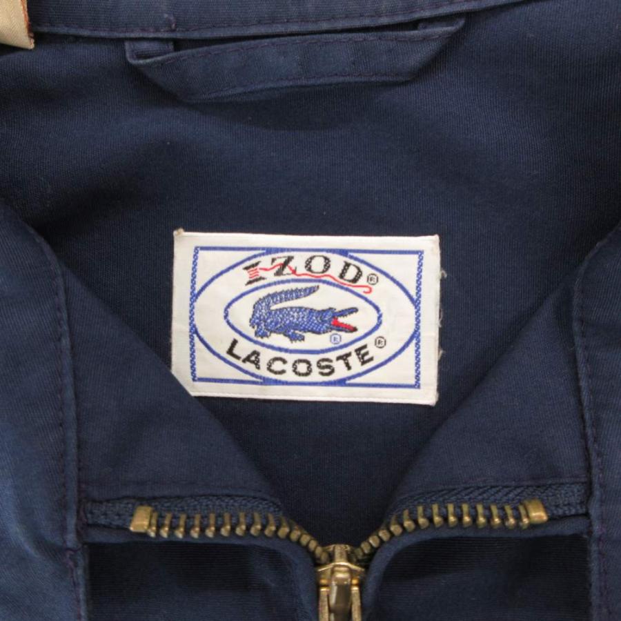 IZODLACOSTE ラコステ スウィングトップハリントンジャケット 紺 L LACOSTE（ラコステ） ヴィンテージ IZOD ハリントンジャケット XL