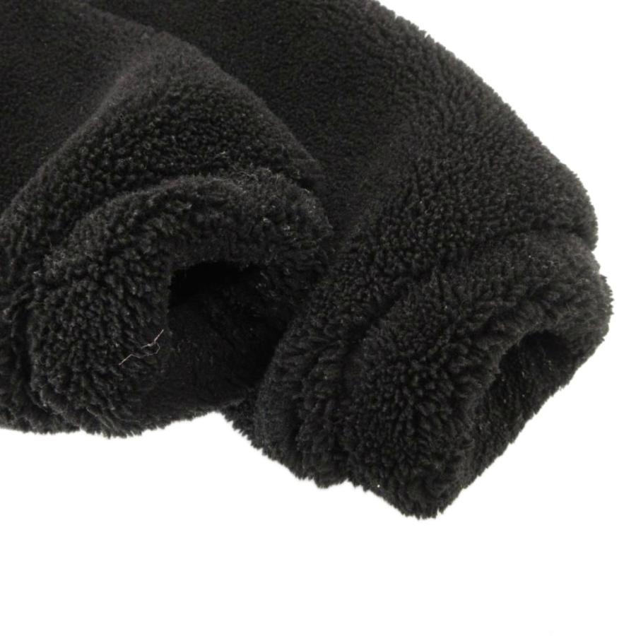 ZARA（ザラ） ボアフリースジャケット 140 ジップアップ 黒 ブラック