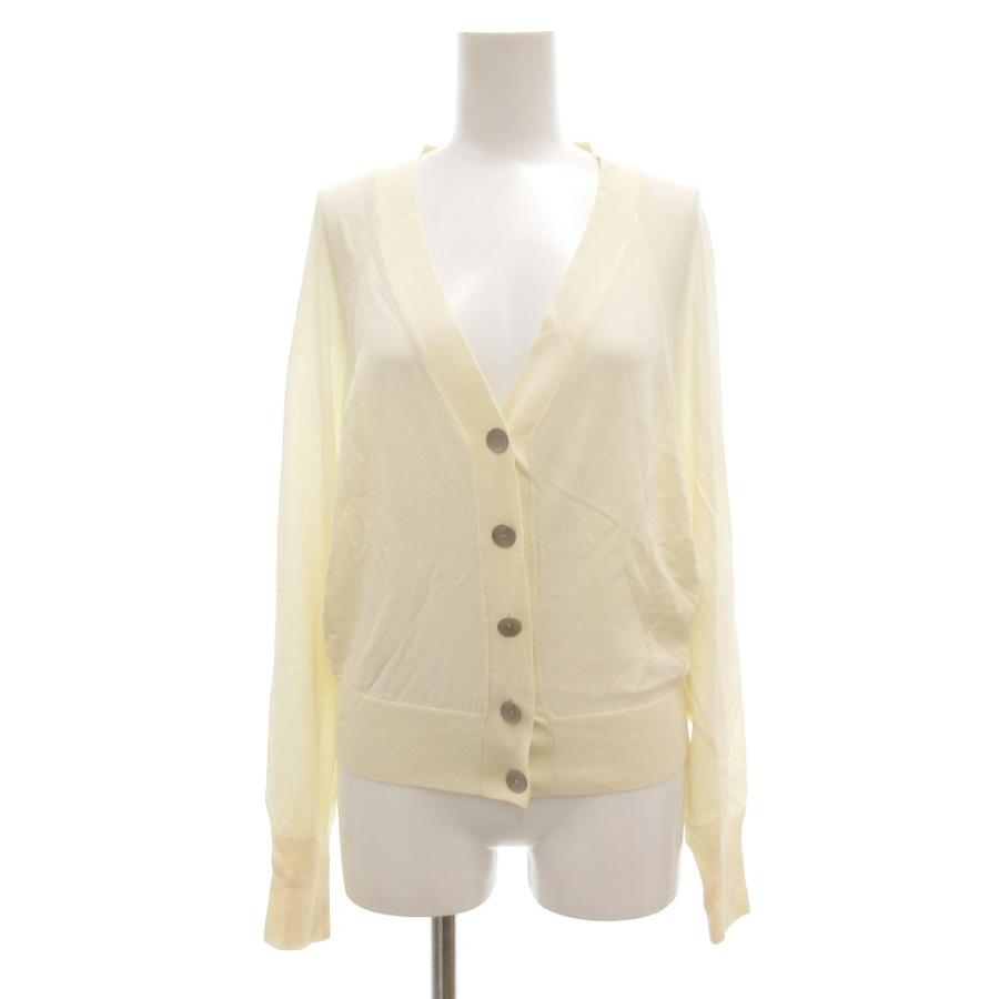 フォクシーブティック Cardigan Dalman Sheer 40747 カーディガン 38 ホワイト ITJ2G9FNJCVM FOXEY - 美品 フォクシー FOXEY ニット カーディガン ドルマンシアー