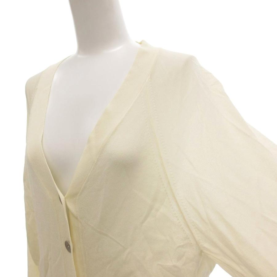 FOXEY（フォクシー） FOXEY Vネック カーディガン シアーニット 長袖