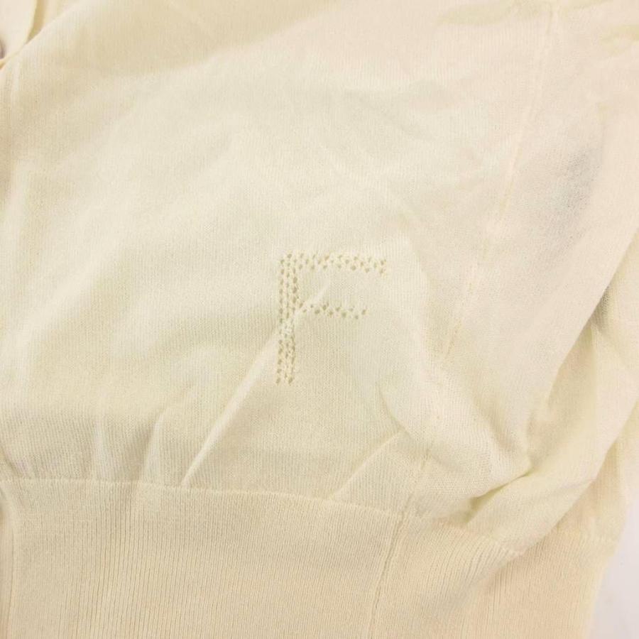 FOXEY（フォクシー） FOXEY Vネック カーディガン シアーニット 長袖