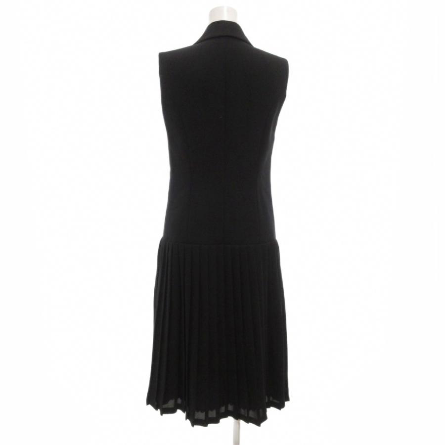 FOXEY（フォクシー） プリーツ ワンピース ロング ノースリーブ