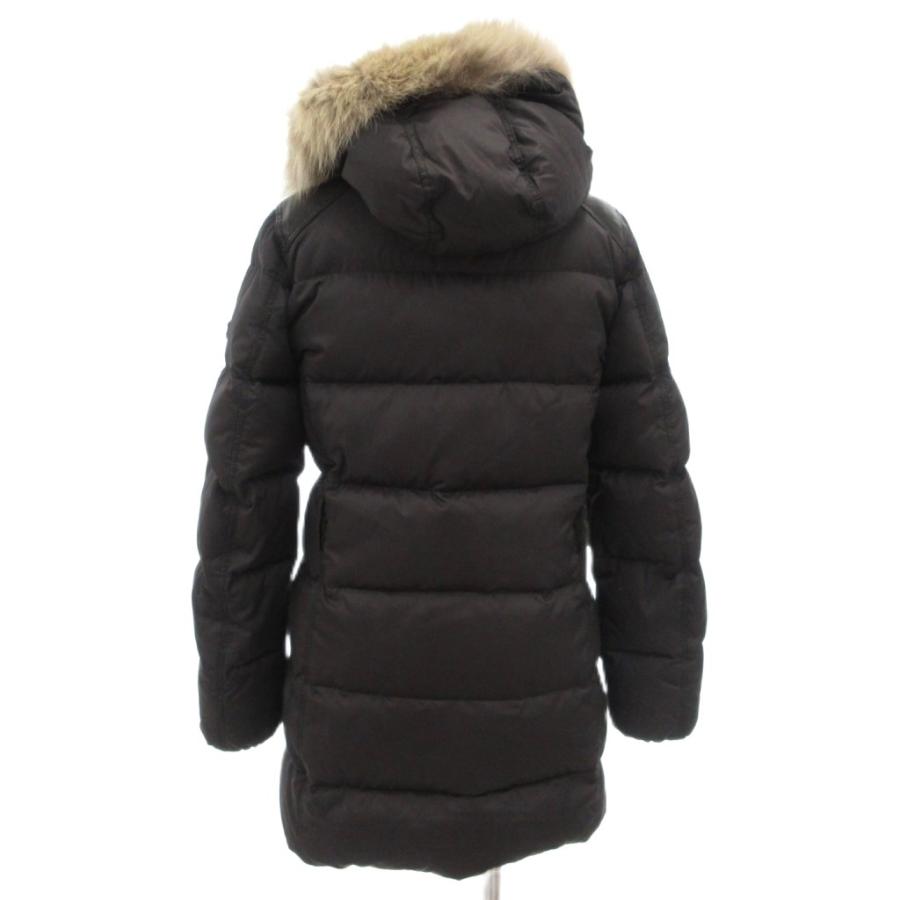COACH　コーチ　フード付き ダウンジャケット コート　ブラック　XS 極美品 極美品 COACH フード付きブラックダウンジャケット コート｜Yahoo