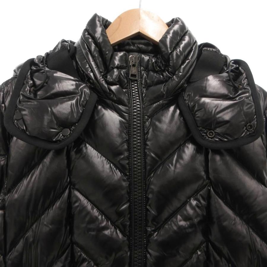 モンクレール　フード付きブラックキルティングダウンジャケット MONCLER（モンクレール） 【SALE】【並行輸入品】モンクレール ダウン