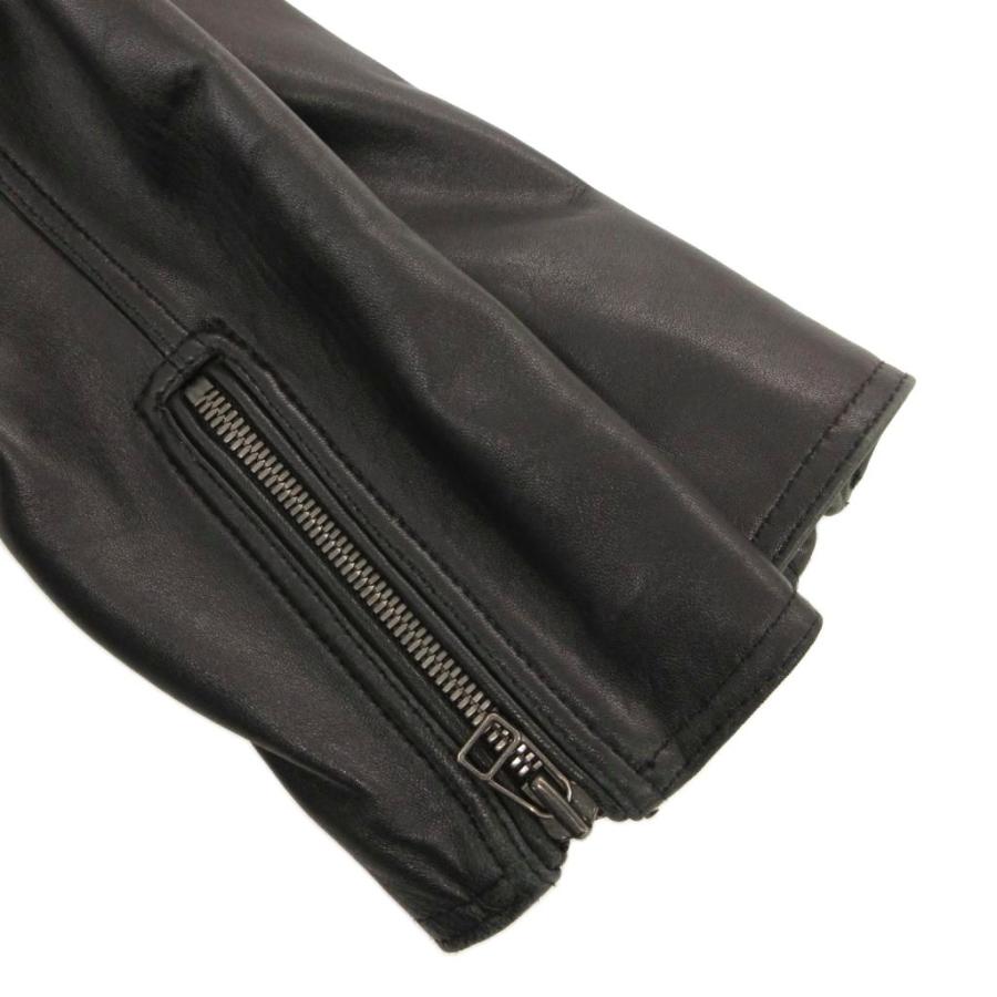 【中古】エストネーション ESTNATION 23年 シープレザードライバーズジャケット ライダース XL シングル エストネーション ESTNATION 23年 シープレザードライバーズジャケット