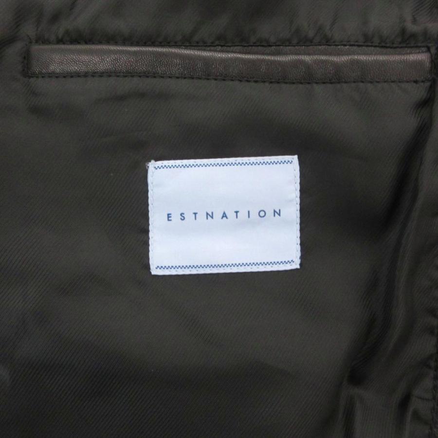 エストネーション ESTNATION 23年 シープレザードライバーズジャケット