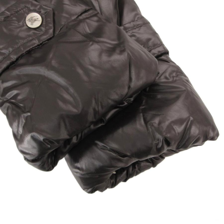 〈ミナ〉Burberry Blue Label 黒 ダウンジャケット BURBERRY BLUE LABEL（バーバリーブルーレーベル） ダウンコート 38