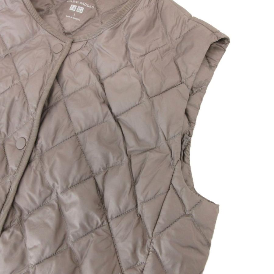 ユニクロ（UNIQLO） パフテックキルティングベスト S ウォームパデッド