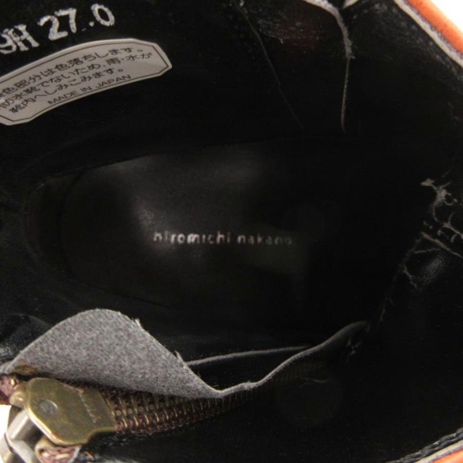 未使用品 ヒロミチナカノ hiromichi nakano タグ付き エンジニアブーツ