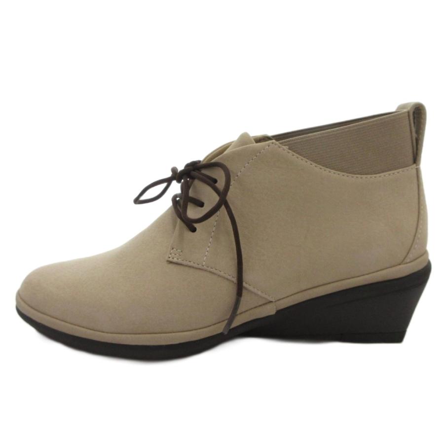 fitfit フィットフィット プラットチャッカブーツ レースアップ 23cm