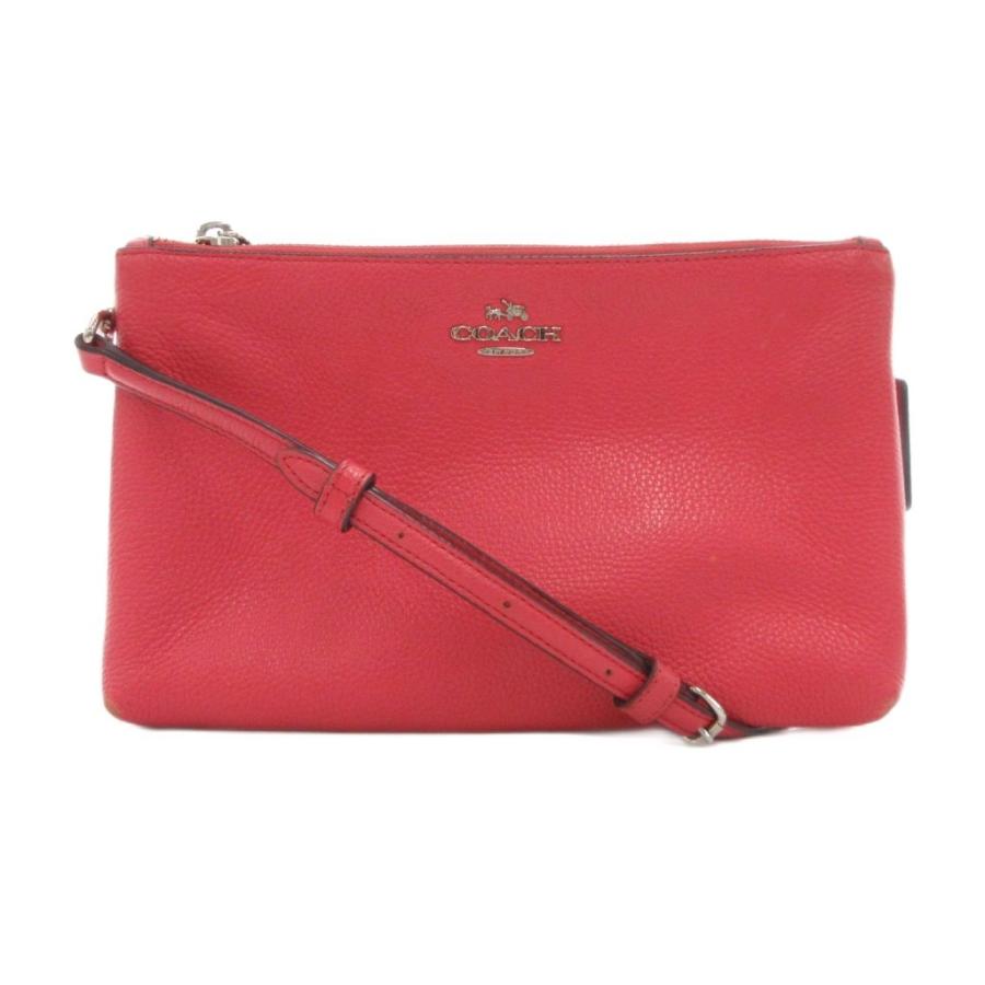 COACH（コーチ） レイラ クロスボディ ショルダーバッグ レザー ロゴ