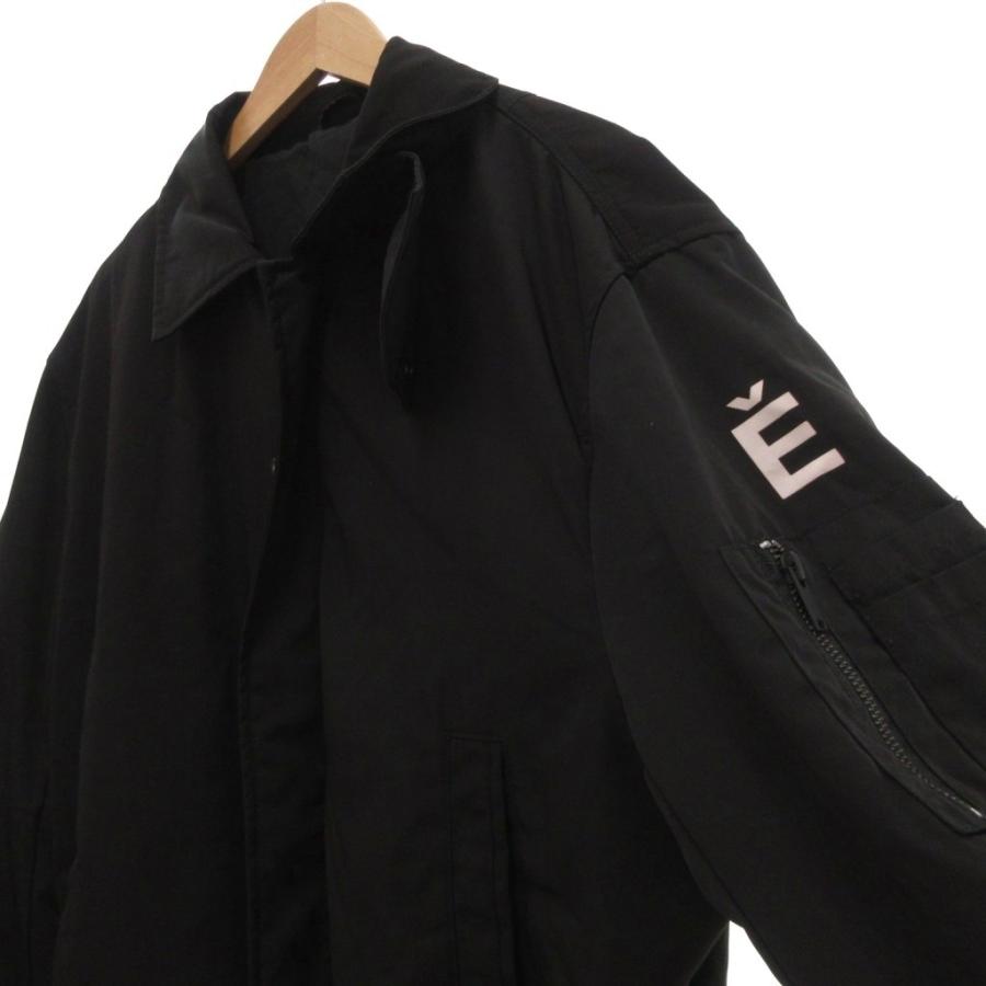 ZARA（ザラ） ボンバージャケット 中綿 ブルゾン テキスト バック