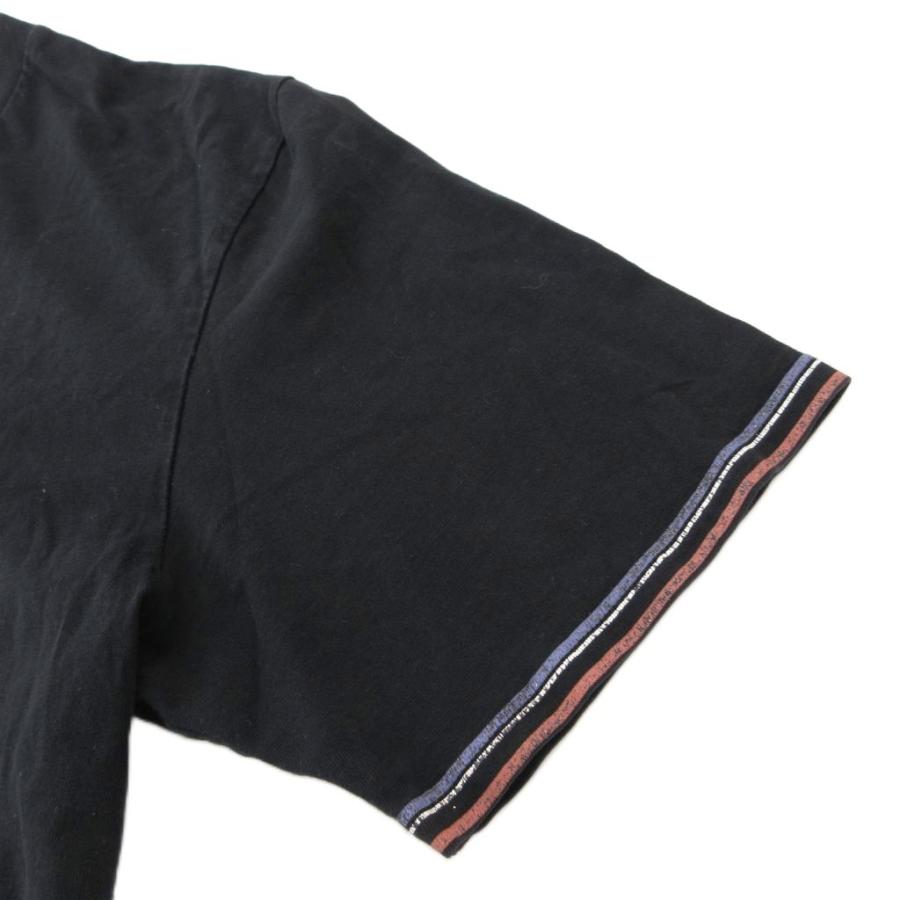 【中古】ロエベ LOEWE 18AW Tシャツ 半袖 ランタングラフィック バックプリント M ブラック /UO ☆AA★ メンズ LOEWE（ロエベ） LOEWE 18AW Tシャツ 半袖 ランタングラフィック