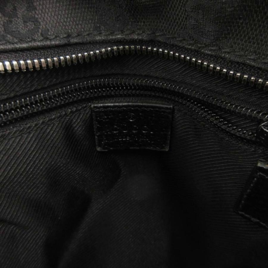 GUCCI（グッチ） ショルダーバッグ クロスボディ GGキャンバス 黒