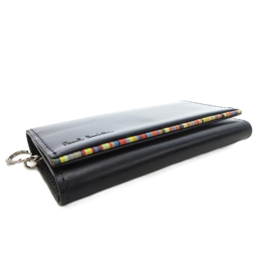 Paul Smith（ポール・スミス） キーケース レザー 本革 黒 ブラック 4