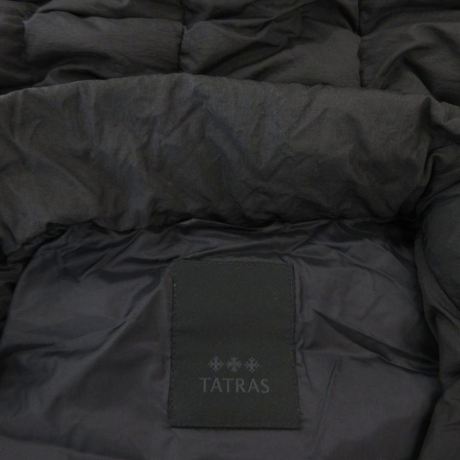 タトラス TATRAS クローネ ダウンベスト ナイロン フード付き 2 黒 /UO
