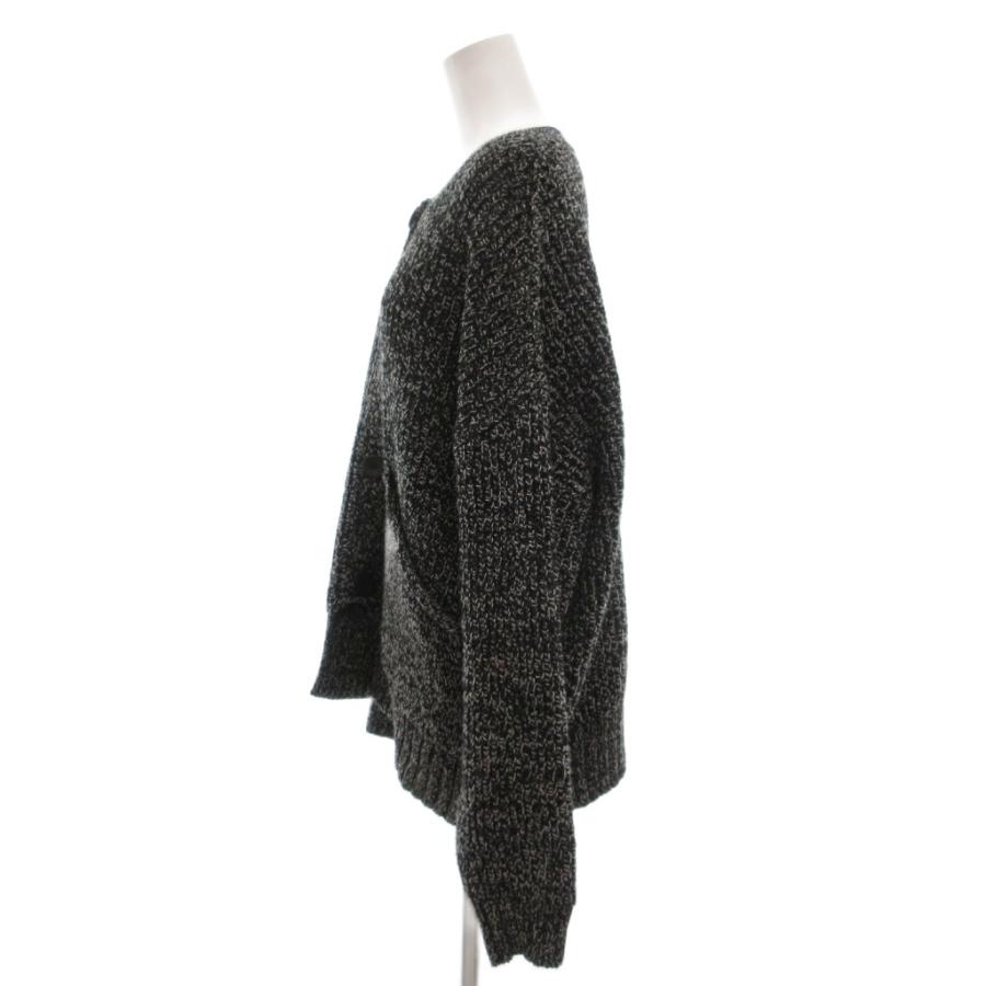 極美品】ZARA ザラ ウールジャケット カーディガン ジャージー生地 黒