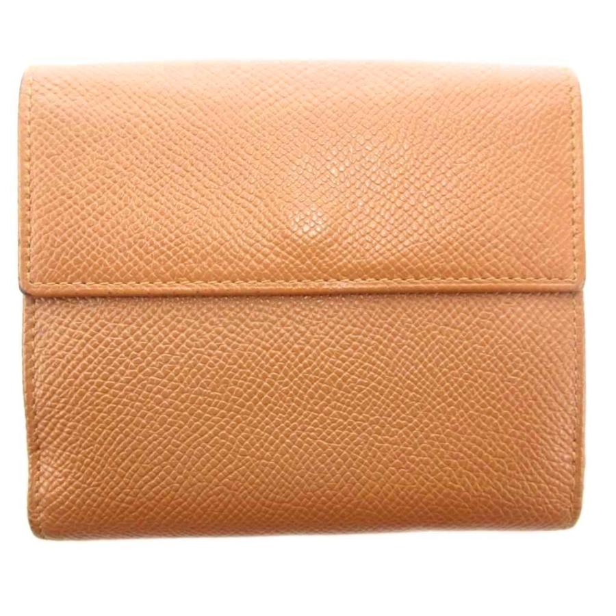 BVLGARI（ブルガリ） クラシコ 二つ折り財布 ウォレット ロゴ レザー