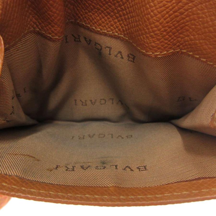 BVLGARI（ブルガリ） クラシコ 二つ折り財布 ウォレット ロゴ レザー