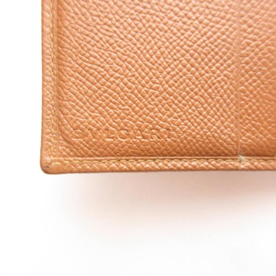 BVLGARI（ブルガリ） クラシコ 二つ折り財布 ウォレット ロゴ レザー