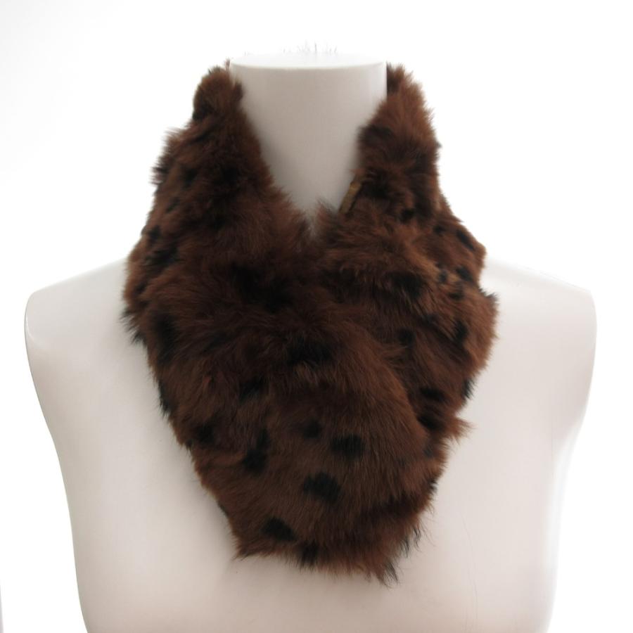 未使用品 ムーンバット MOONBAT タグ付き ティペット 毛皮 レッキス