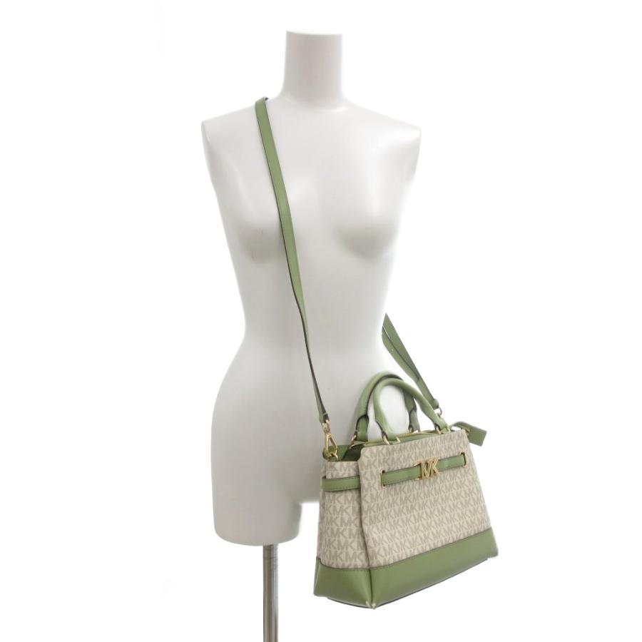 マイケルコース MICHAEL KORS Reed Small Belted Logo Satchel