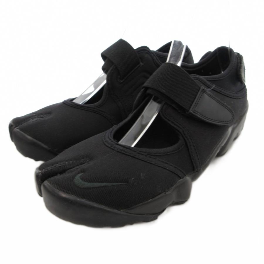 NIKE（ナイキ） NIKE WMNS AIR RIFT スニーカー 25cm 足袋 シューズ 黒