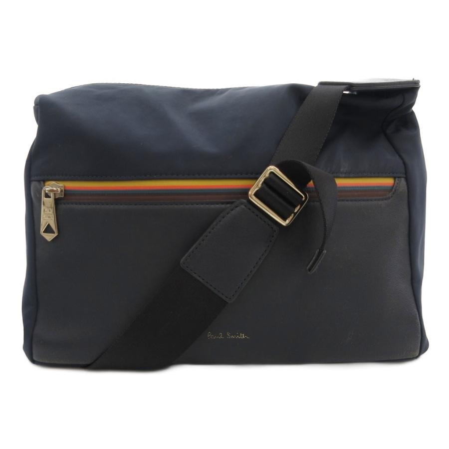 Paul Smith ネイビー ナイロン ショルダー&トートバッグ　ポールスミス 中古・古着通販】PAUL SMITH (ポールスミス) トートバッグ ネイビー