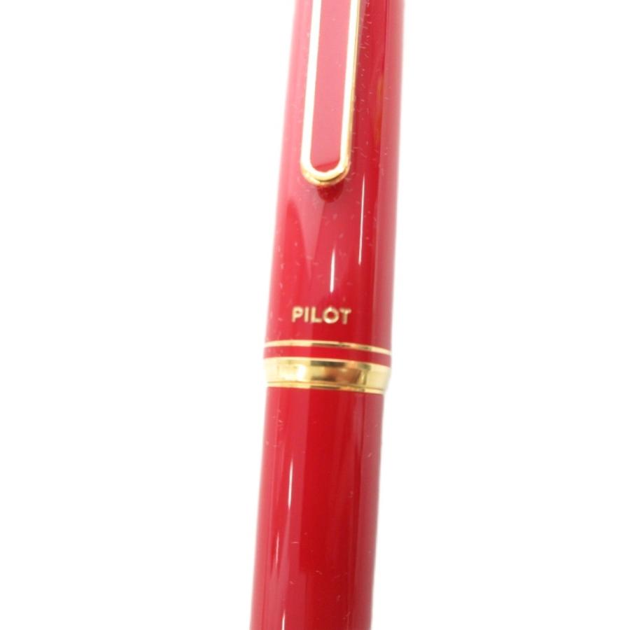 PILOT パイロット 万年筆 文房具 筆記用具 ペン先14K 赤 レッド /FF