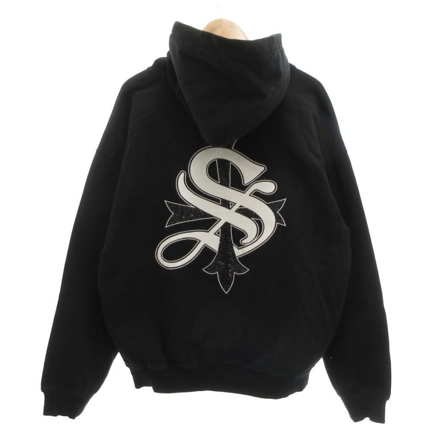 サプライヤー SUPPLIER Boxy Fit Cross Logo Hoodie クロスロゴ プル