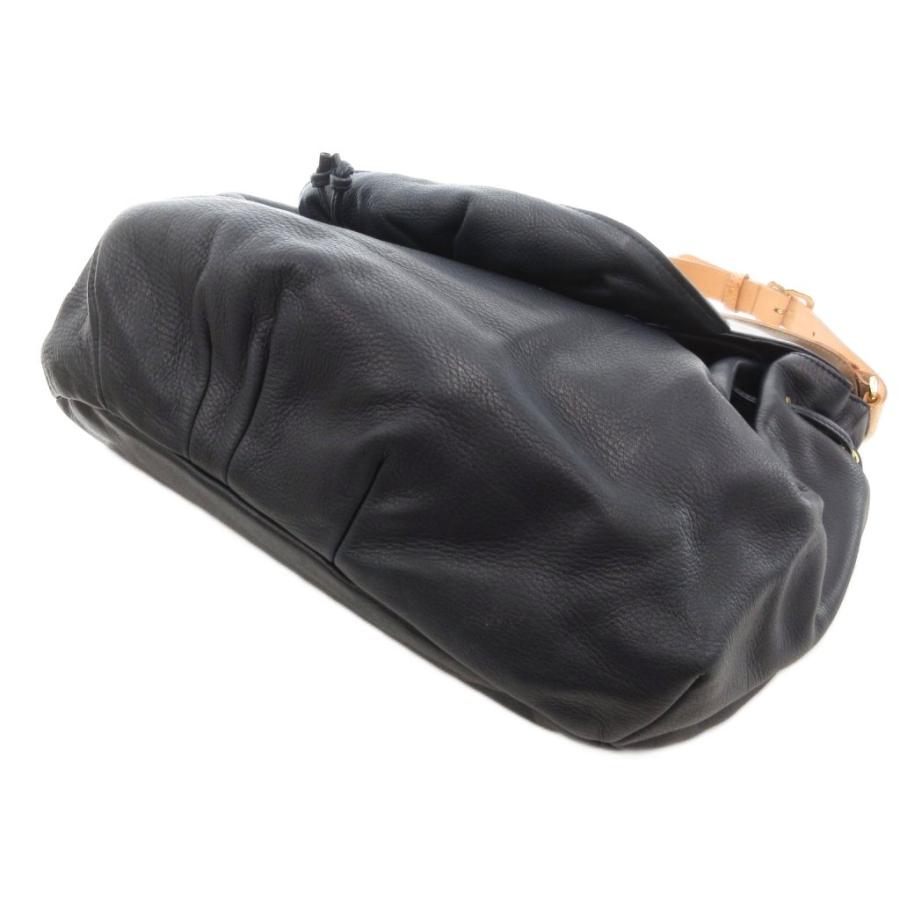 Kitamura（キタムラ） ショルダーバッグ クロスボディ 巾着 レザー 本